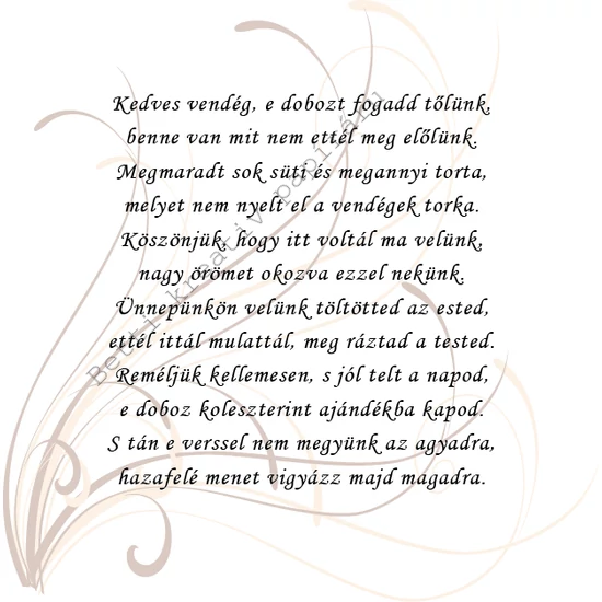 Esküvői üvegcímke
